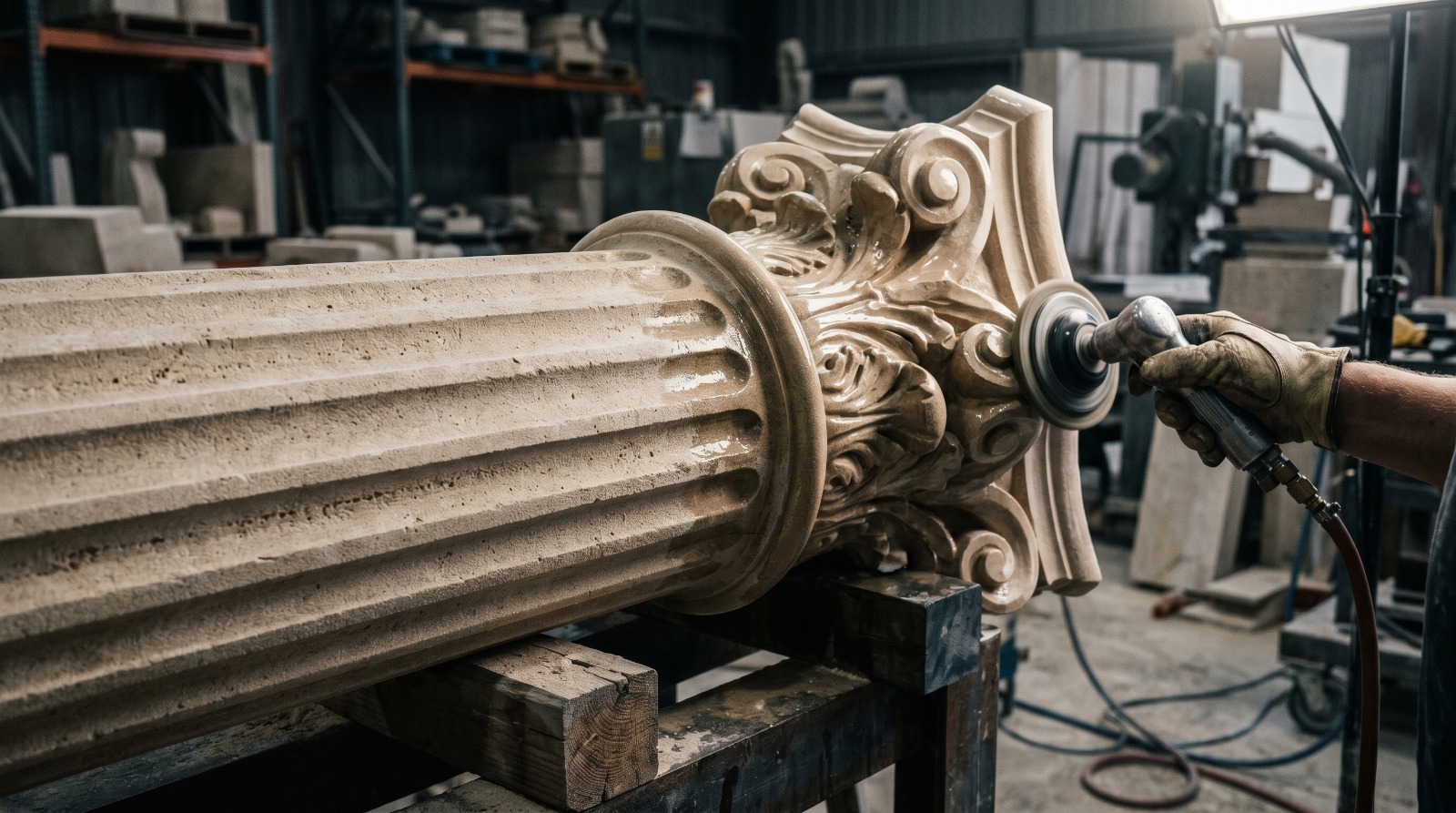 Architectural Granite Columns